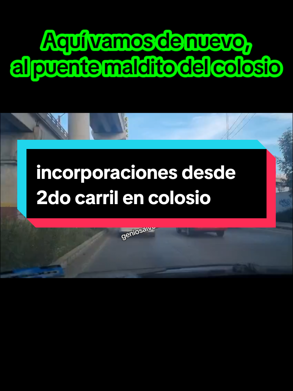El puente maldito del colosio en San Javier.  Siempre la misma  “Capturando a los verdaderos genios del volante en Pachuca. Dashcam encendida. Vergüenza garantizada. 🚗💥” #geniosalvolante #DashcamMx #MalosConductores #PachucaAlVolante #geniosalvolantepachuca 