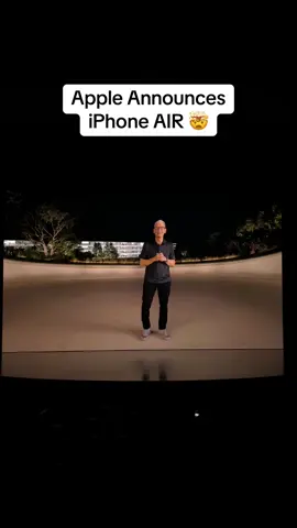 The iPhone AIR!!!! 😍 #appleevent #iphone #iphoneair 
