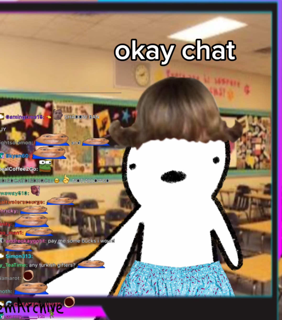 Based and Khan Pilled ? #meme #joke #funny #animation #class #school #crypto #reddit #teacher #teschertok 