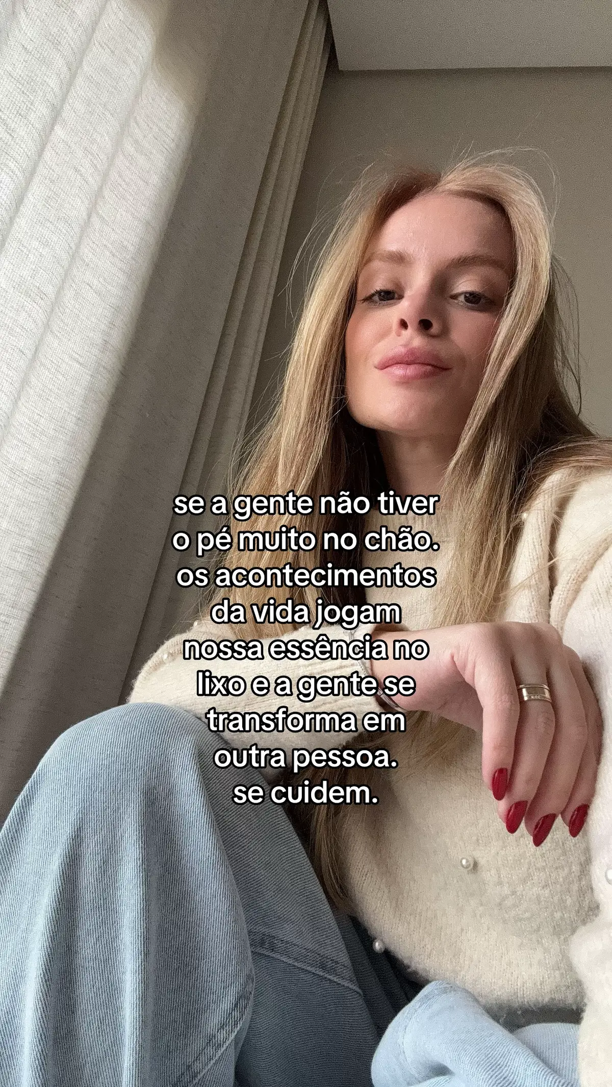 É uma luta diária. 