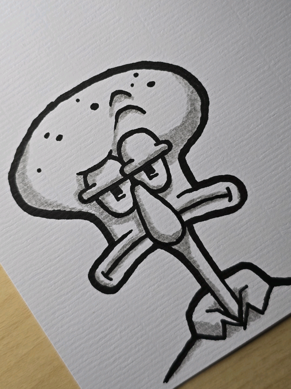 🐙💢.... ✏️➰️✅️ . . . . #tutorial #lulamolusco #graffiti #desenho #tedionaescola 