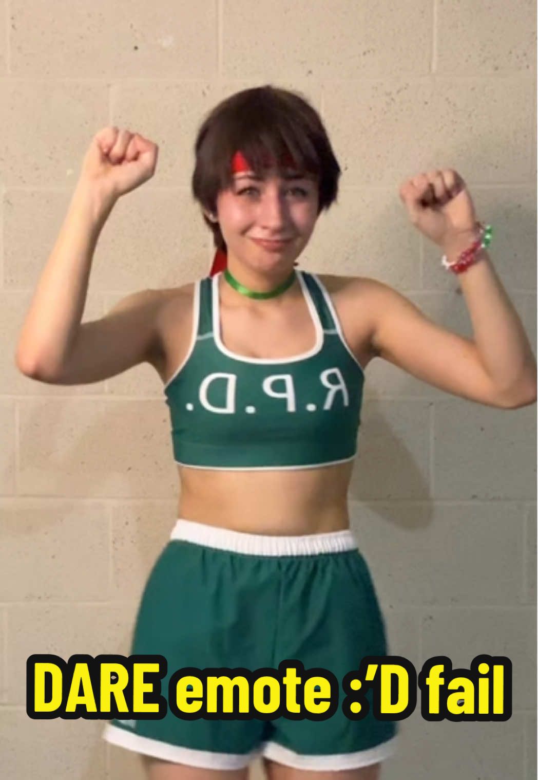 Rebecca in Fortnite when 👁️👁️ I butchered the dance uueuue sorry :’D ALSO YALL HAVE NO IDEA HOW BAD MY CALVES HURT AFTER DOING LIKE 10 TAKES OF THIS LMAO  Anyway see this as my petition to get Rebecca in Fortnite,, or just to get Resident Evil back in the shop in general :’DD #ResidentEvil #ResidentEvilCosplay #RebeccaChambers #RebeccaChambersCosplay #FortniteEmote 