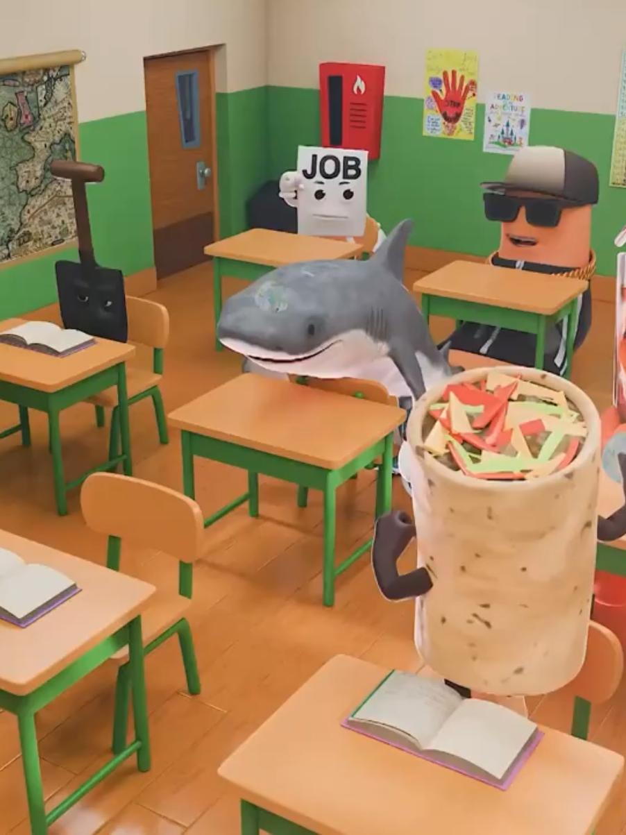 PAKRAHMATMAMAT at SCHOOL! Italian Brainrot Animation