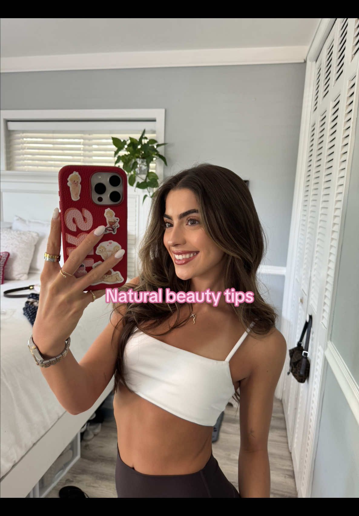 Natural beauty comes from your daily habits, not quick fixes! Book a health coaching consultation  with me through my website in my bio if you are ready to level up🤍 #healthcoach #naturalbeauty #fitnessinstructor #holistichealth #hormonebalance 