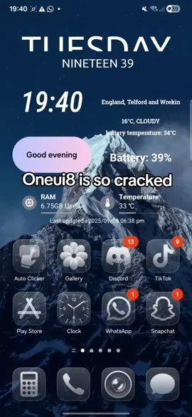 Oneui8 animations are just something different #Tech #fyp #s24ultra #viral 