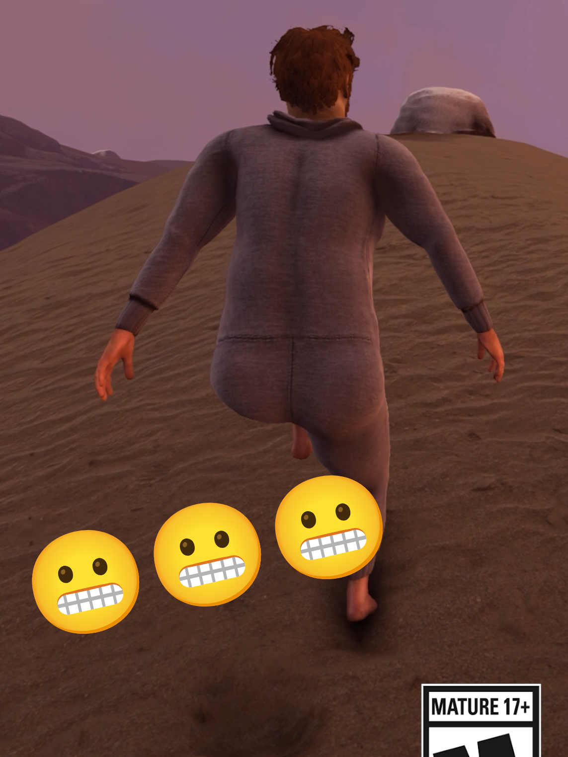 Yes that is exactly what you think it is. have fun climbing back up! - - - #babysteps #simulator #indiegames #devolver 