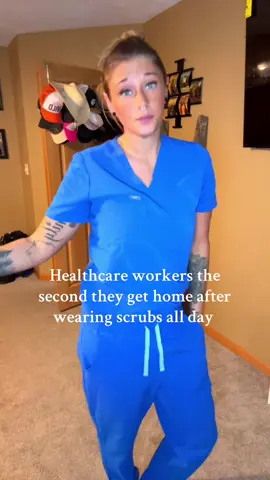 Atleast it’s not jeans #scublife #healthcare #healthcareworker #scrubs #cna 
