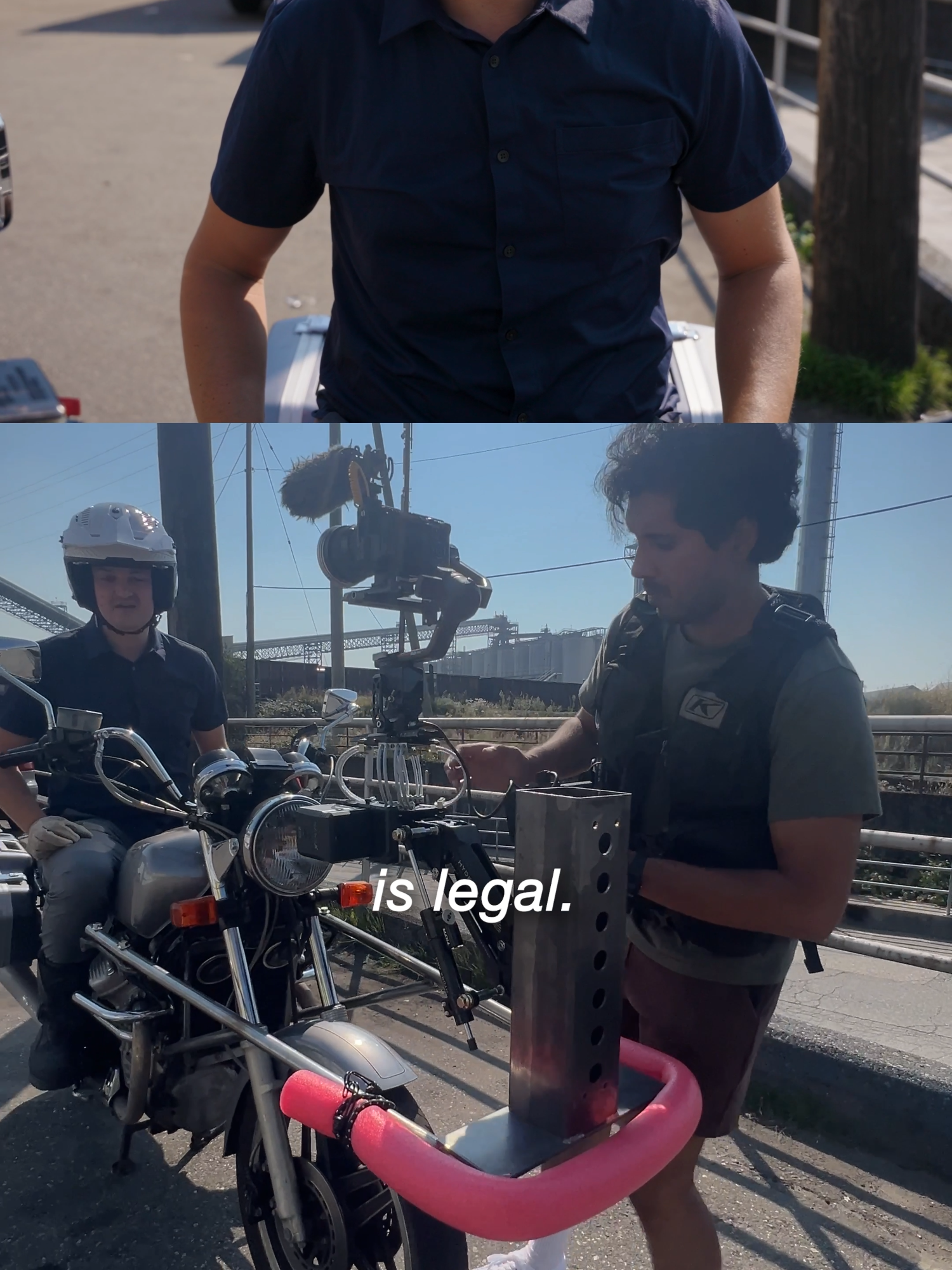 FortNine's Motorcycle Camera Mount | Behind the Scenes 📷