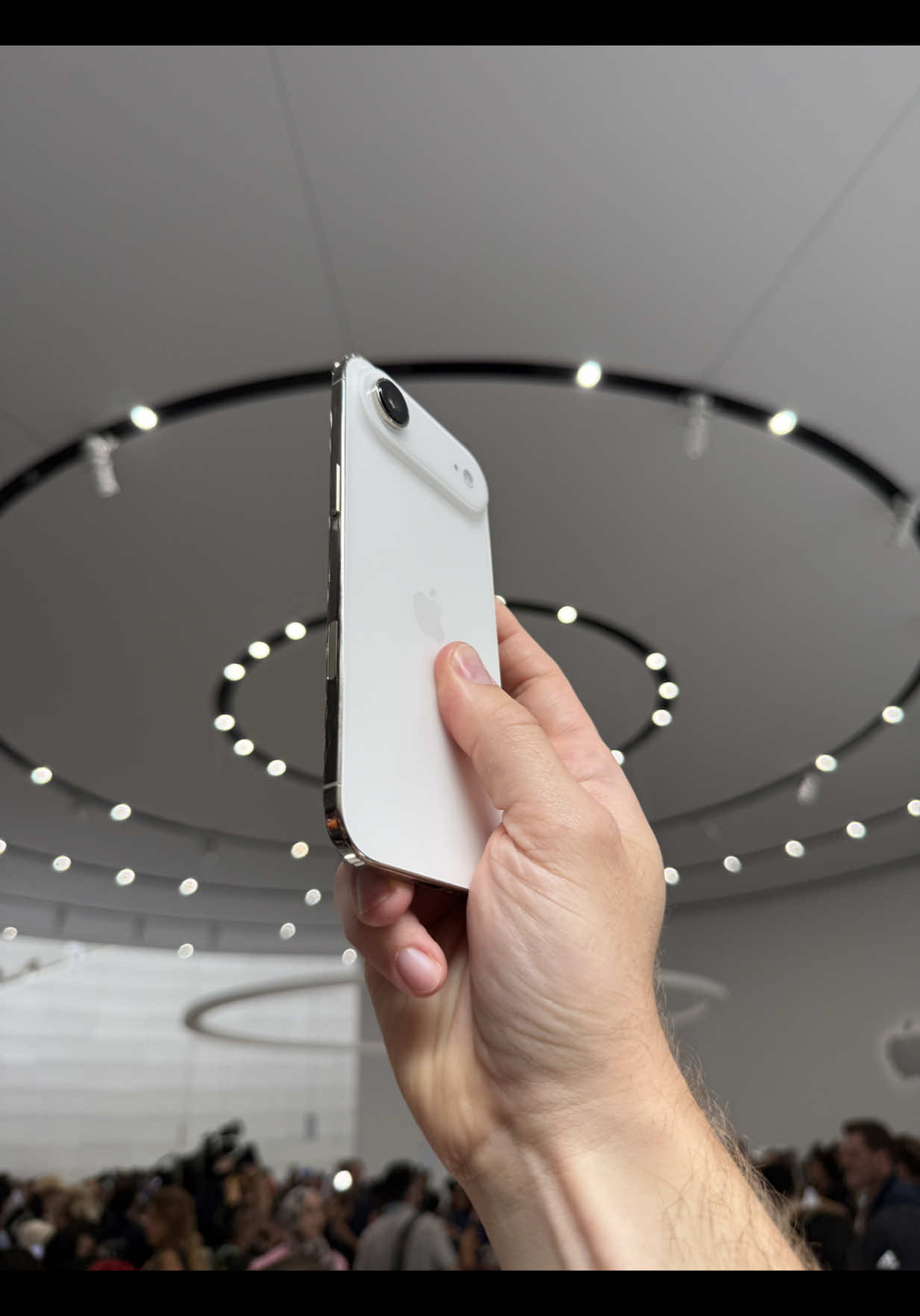 iPhone Air! 👀 Want one?? (Correction - it has a titanium frame, not aluminium) #iphone17air #iphone17 #apple 