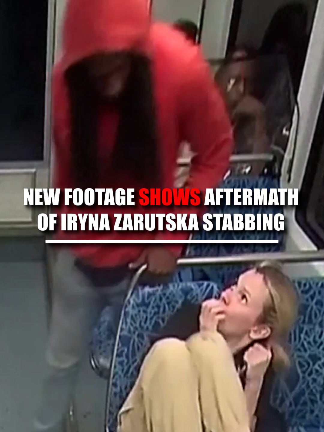 JUST IN: Newly released video shows the moments after Iryna Zarutska was fatally stabbed while riding a train in Charlotte, North Carolina. The Justice Department has charged Decarlos Dejuan Brown Jr. with one count of committing an act causing death on a mass transportation system. Brown Jr. had 14 arrests before allegedly stabbing Iryna Zarutska to death.