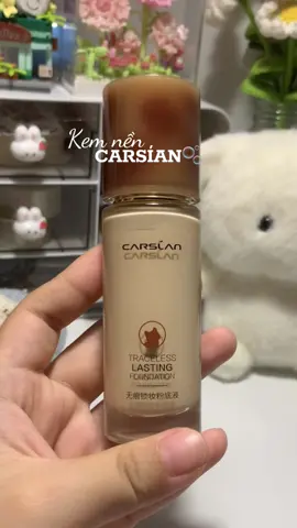 ✨Kem nền CARSLAN dạng lỏng kiềm dầu lâu trôi chống thấm nước suốt 24h 30g🫧#vinhu_shop #kemnen #goclamdep #makeup #xh 
