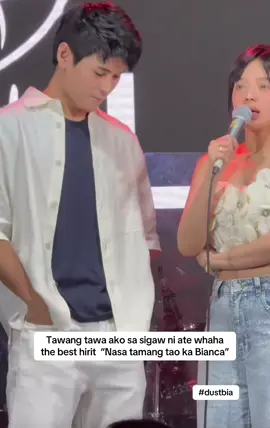 The best yung sigaw mo ate kung sino ka man hahahaha mahal ka ng Cheffies hahah we love you Dustin and Bianca! Mahal na mahal namin kayo hanggat magviolet hahaha #pbb #trending #dustbia #dustin #bianca