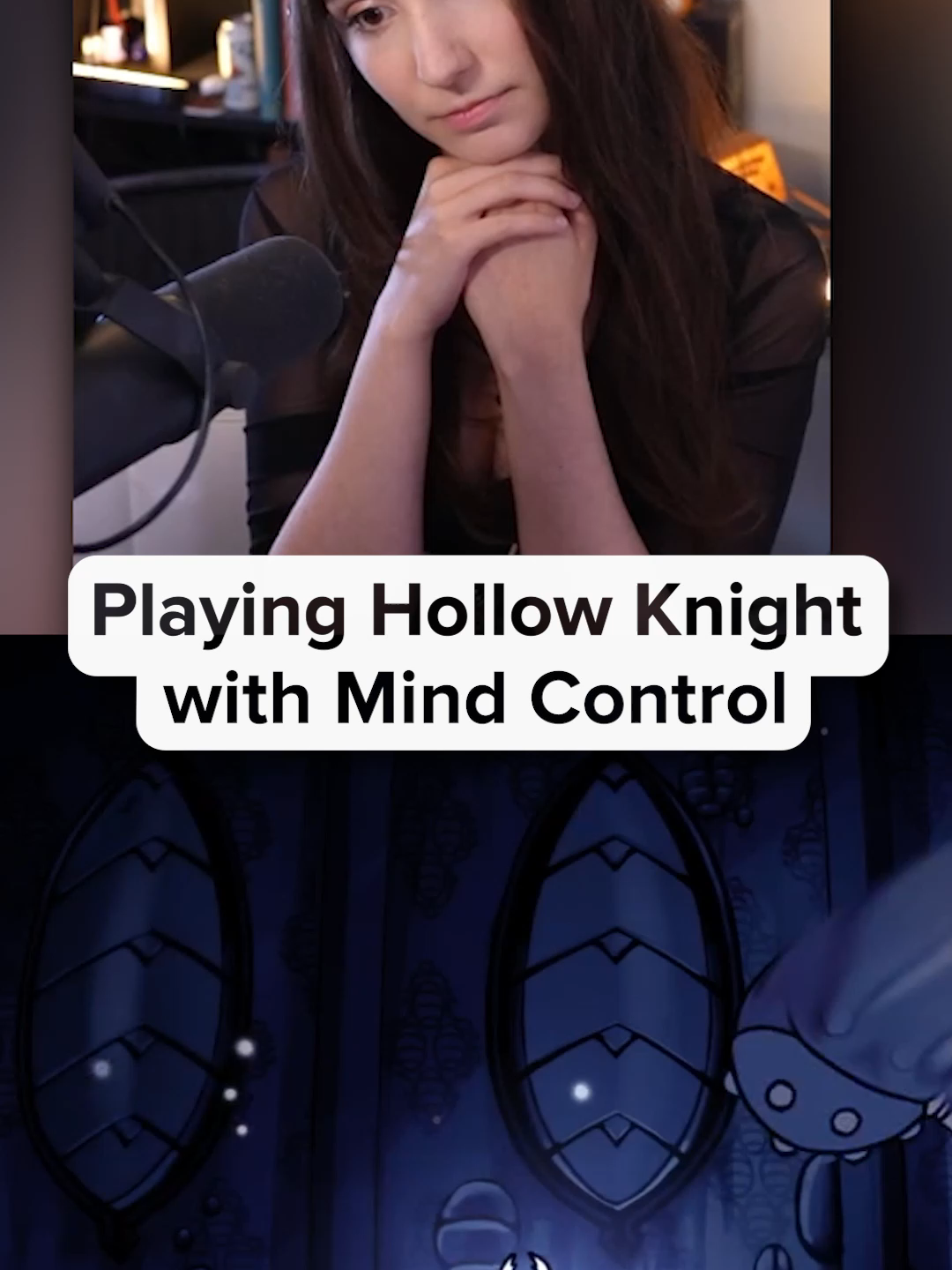 Hollow Knight, but played with Brain Activity Silksong next This is insanely hard... in general but also with mind control: it took hours to NOT beat the first boss ahaha But to hell with it let's try Silksong Come by twitch.tv/perrikaryal to see how it works I'm using the Emotiv Epoc X, BCI, and API #hollowknight #hollowknightsilksong #silksong