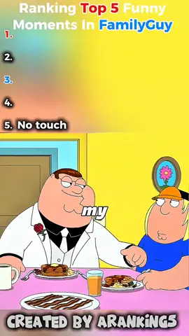 Ranking Top5 Funny Moments In Family #familyguy#fouryou#top5#fyp#petergriffin 