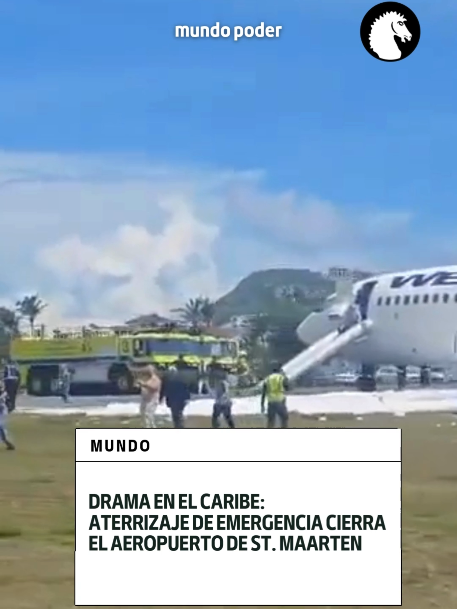 🛬 El piloto declaró un 
