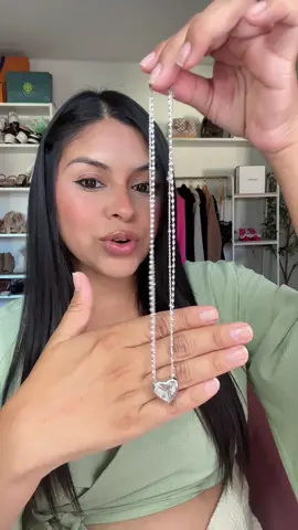 Supper cute heart necklace! ✨ @D-POW JEWELRY US #dpow #dpowjewelry #silverjewelry #finejewelry #daintyjewelry 