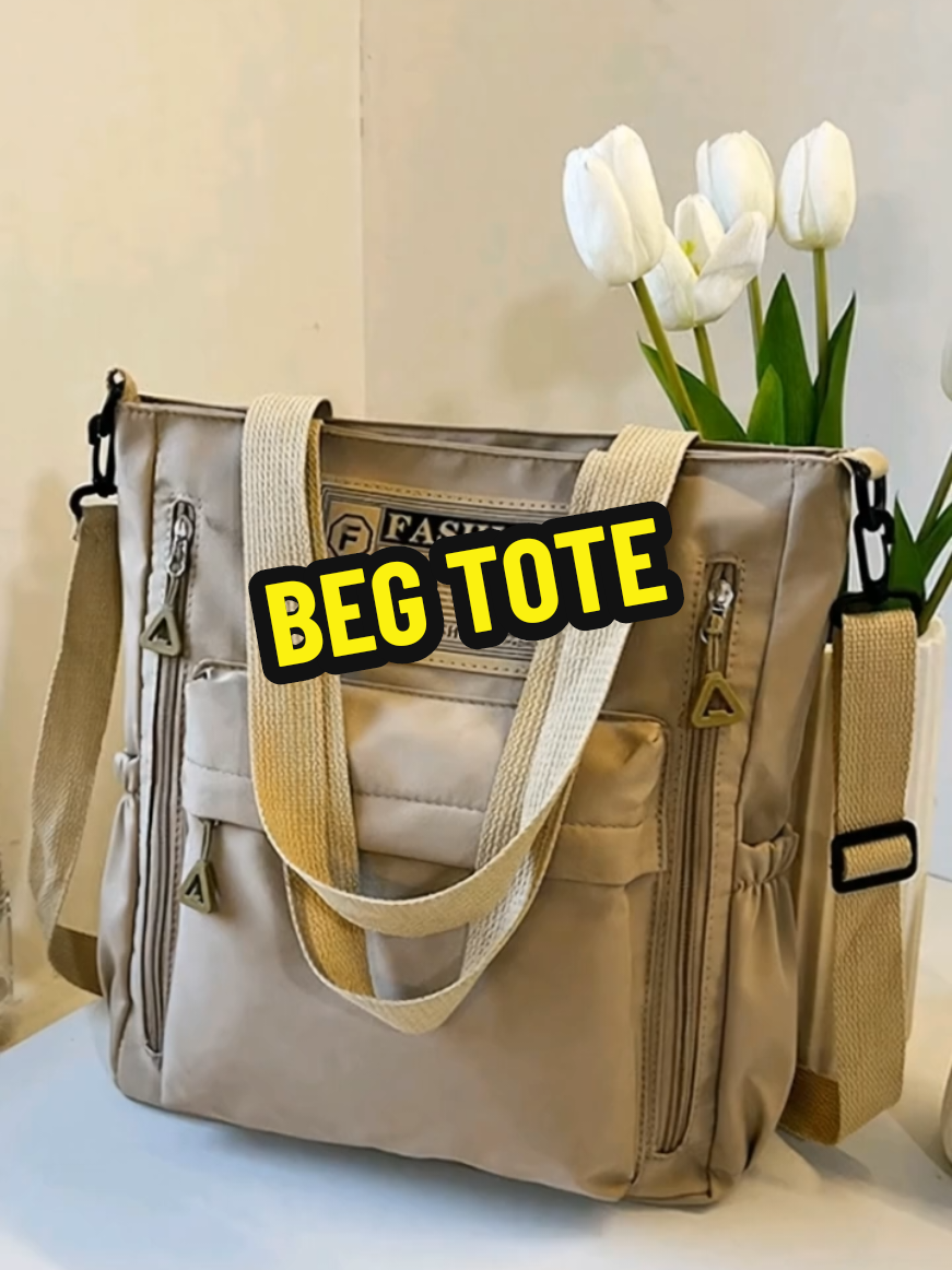“Tak payah selongkar beg dah 🤭 semua ada port masing-masing! 👉 Klik link kalau nak try” #ToteBagViral #BegPoketBanyak #BegOOTD #BegBahuStylish #FYPBeg 