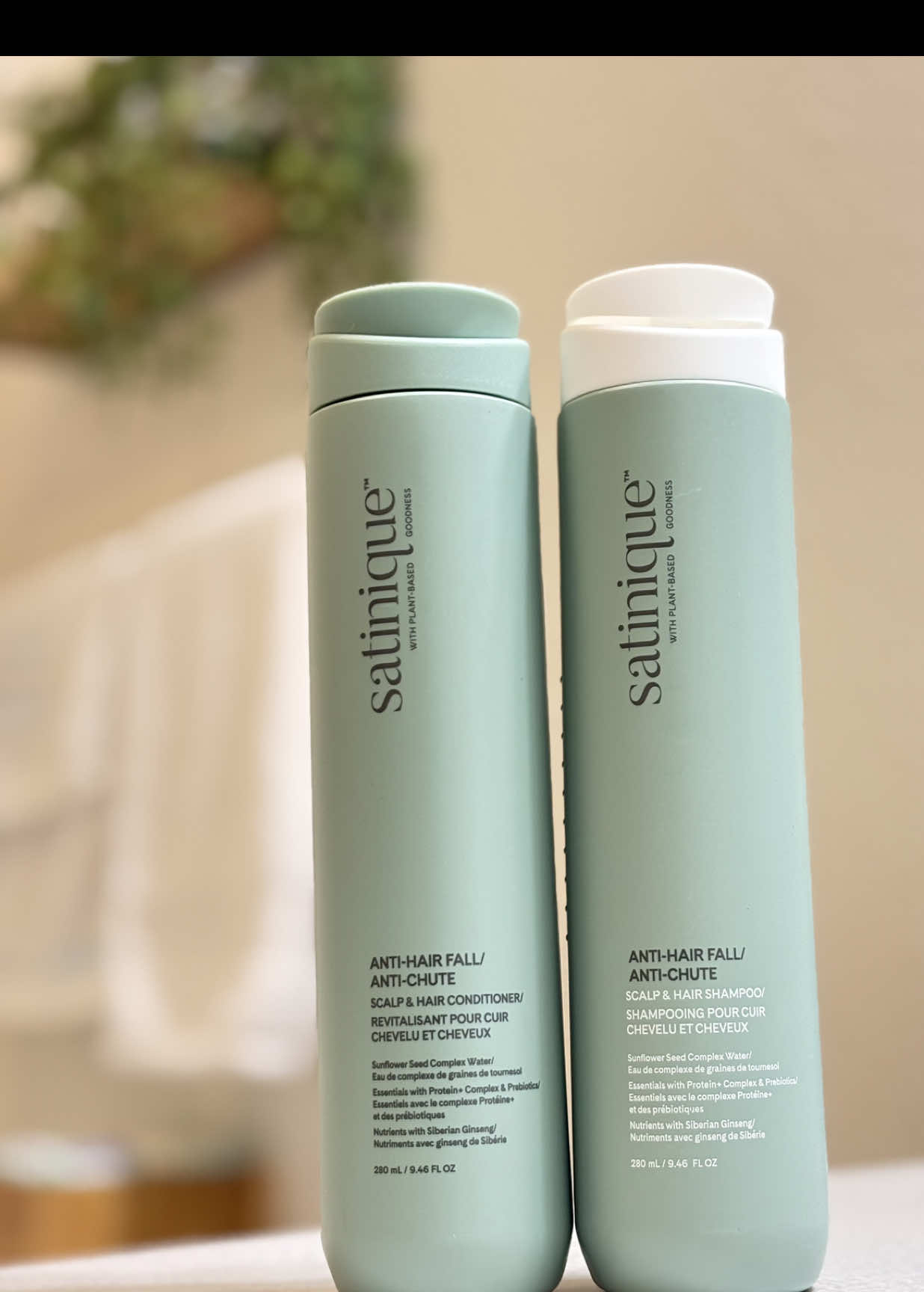 💆🏻‍♀️🧴Champú y Acondicionador Anti-Caída 🫧 Reduce la pérdida de cabello causada por el quiebre en un 55 %*. Disfruta de un cabello revitalizado y de aspecto más saludable desde la raíz hasta las puntas. Salva del quiebre hasta 1,400 cabellos por mes,Revitaliza el cabello apagado, débil y opaco hasta en un 158 %* ❌Nuestros productos Satinique, formulados sin surfactantes de sulfato, colorantes artificiales, aceites minerales, parabenos ni ftalatos, están libres de más de 1,700 ingredientes de origen dudoso. #amwayproducts #anticaidadecabello #cabello #satinique 