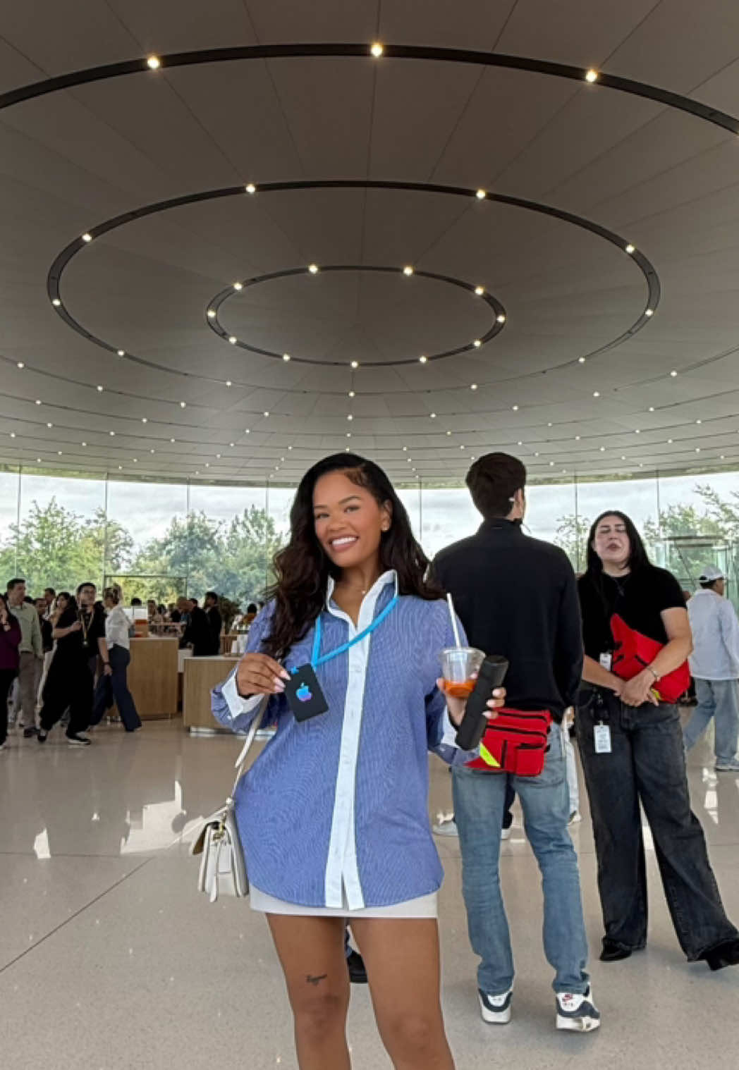 So much fun!! I love my job 🫶🏽 #appleevent 