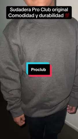 Sudadera Pro Club original – Comodidad y durabilidad 💯#ProClub #SuéterProClub #SudaderaProClub #Streetwear #ModaUrbana    