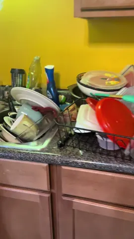 Today @trippyvibes tackled a gigantic pile of dishes on a clean with me! Check out the process - this one is so satisfying! #jennyscomprehensivecaresolutions #fyp #dishes #dishesinthesink #cleaningtiktok 