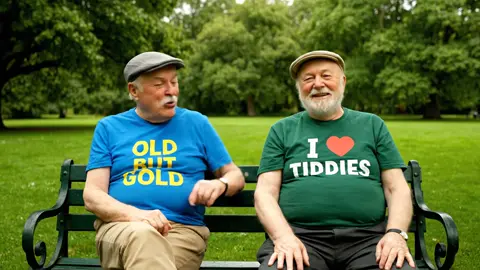 Never tried to be fair 😬🤣 #park #funny #viralvideos #pensioners #britishhumour 