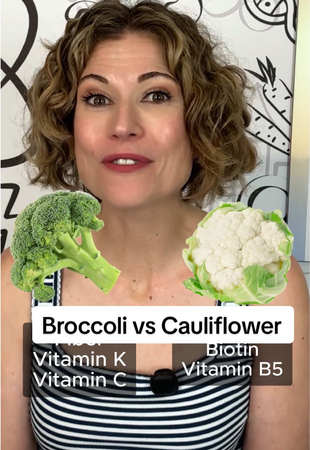 Broccoli vs Cauliflower #nutrivore #nutrientdense #broccoli #cauliflower #nutrition 
