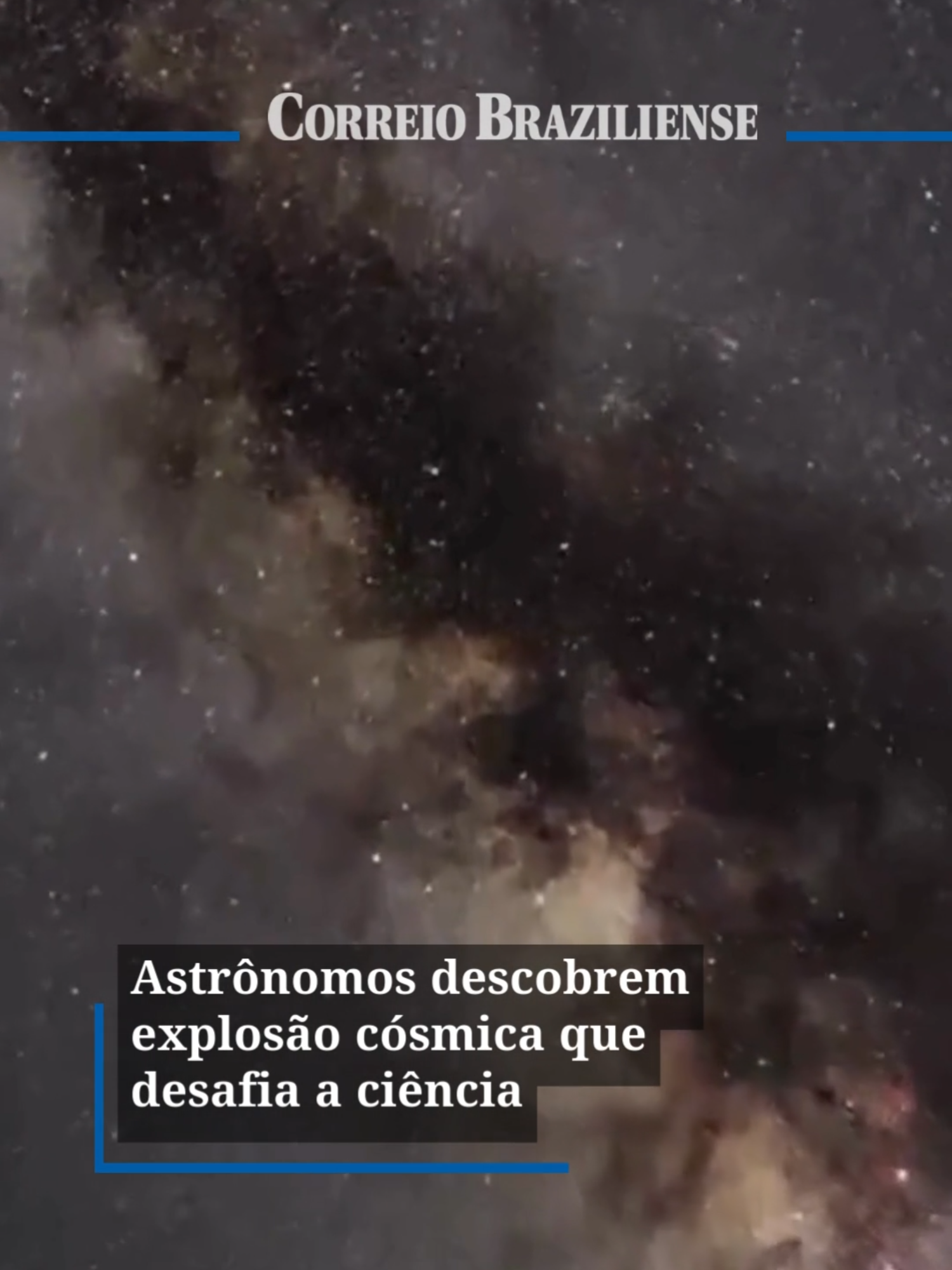 Uma explosão cósmica, batizada de GRB 250702B, desafia tudo o que os astrônomos sabem sobre esses eventos. Detectada fora da nossa galáxia, a Via Láctea, essa rajada de raios gama (GRB) se destacou não apenas por sua duração, de cerca de um dia, centenas de vezes mais longa que o normal, mas também por se repetir várias vezes. Em geral, as GRBs são eventos únicos e catastróficos, que marcam a morte de uma estrela. Duram de milissegundos a minutos e, ao contrário do GRB 250702B, não se repetem. “Este evento é diferente de qualquer outro visto em 50 anos de observações de GRBs, que são eventos catastróficos, portanto, espera-se que ocorram apenas uma vez, pois a fonte que os produziu não sobrevive à explosão dramática. Este evento nos surpreendeu não apenas por mostrar atividade poderosa e repetida, mas também por parecer periódico, algo nunca visto antes