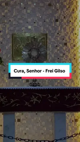 Cura, Senhor - Frei Gilson  #musicacatolica #igrejacatolica #lyrics #foryoupage #fyp 