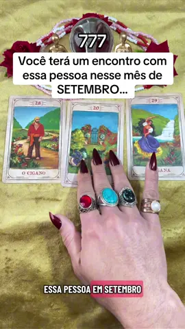 Você vai ter um encontro com essa pessoa agora em setembro #mensagemdotarot #espiritualidade #cartomante @Cigana Michele  @Cigana Michele  @Cigana Michele 