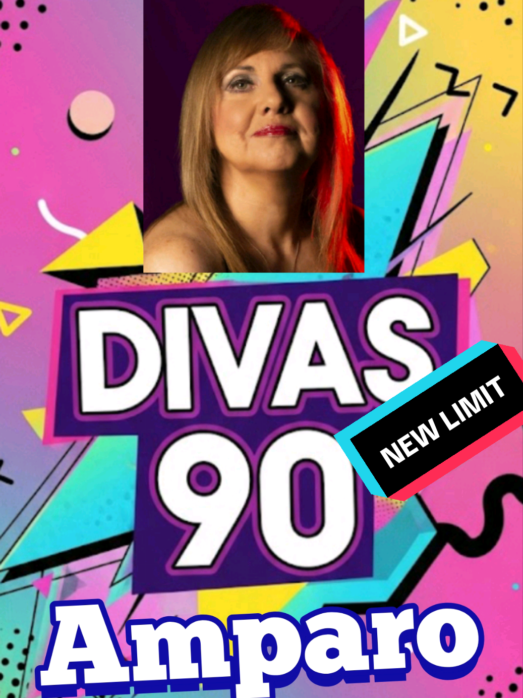 Divas 90 Amparo Ríos  cantante de New Limit #newlimit #amparorios #divas90 #evangelosvega 