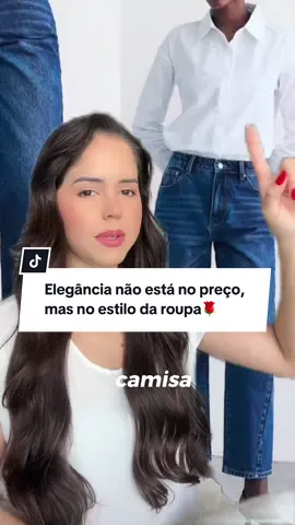 @rosanapaulino Elegância não está no preço, mas no estilo da roupa🌹 #modafeminina #dicasdeestilo #foryou #fyp #fashiontiktok 