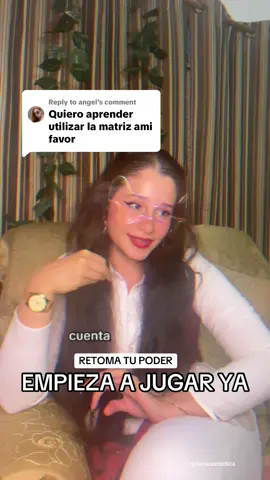 Replying to @angel empieza a jugar nivel DIOS así define tus objetivos la creación ya está terminada solo tienes que ELEGIR🍀💖👁️🐇 #conciencia #Dios #leydeasuncion #manifestar #despertar 