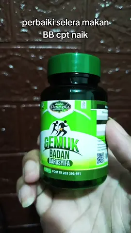 Kapsul gemuk badan Darusyifa original #syaefudin85 #gmkdarusyifa #gemukbadan #gemukbadanbpom 