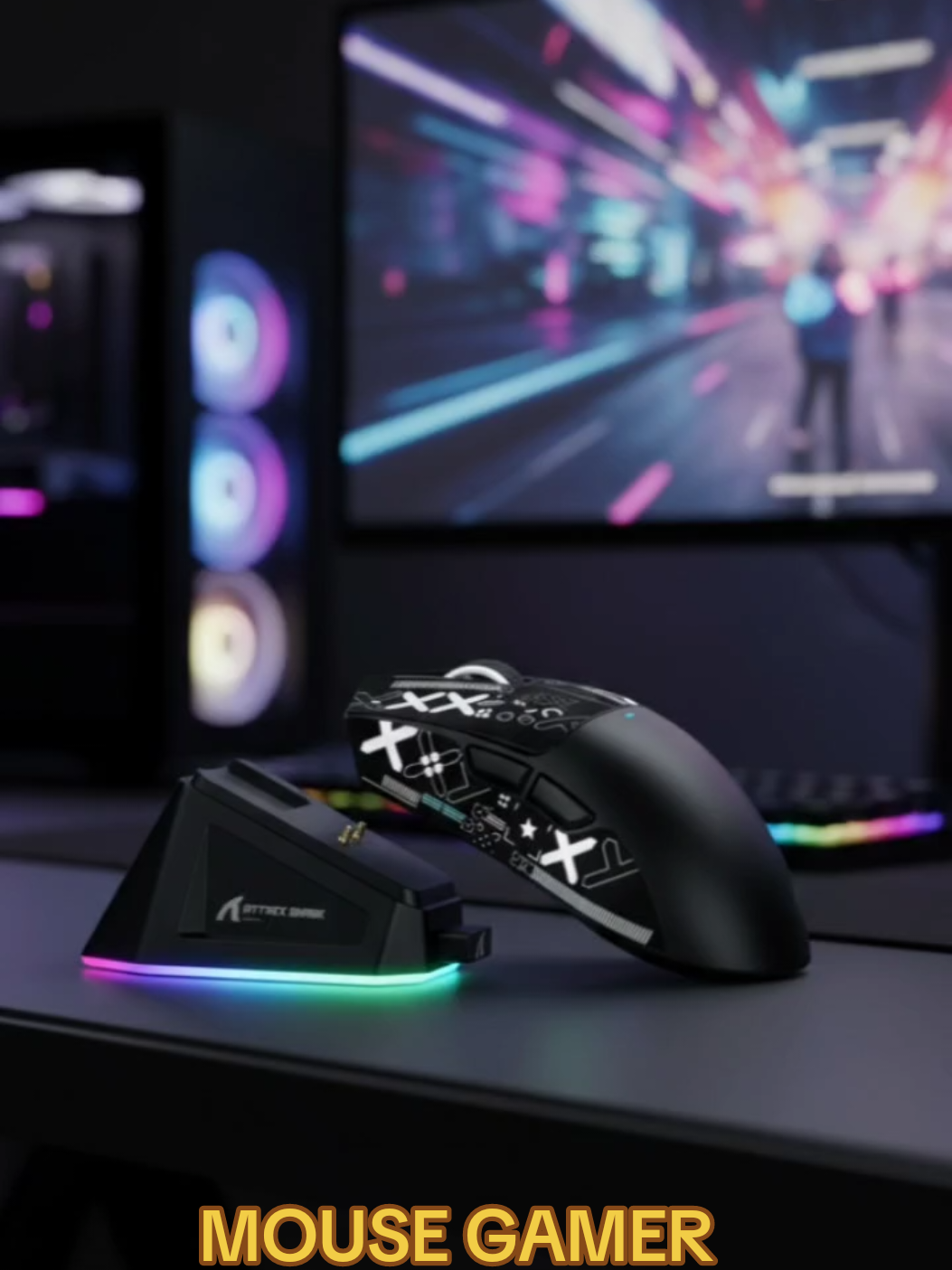 🎯 Mouse Gamer Attack Shark X11 — precisão profissional para vencer todas as partidas. Sensor PixArt PAW3311, até 22.000 DPI (6 níveis), conectividade avançada e ergonomia para longas sessões. RGB na base e tracking ultra-preciso. 🚀   📦 Estoque limitado — clique e garanta o seu agora! #attackshark #gamingmouse  #fps  #gamer #mouse 