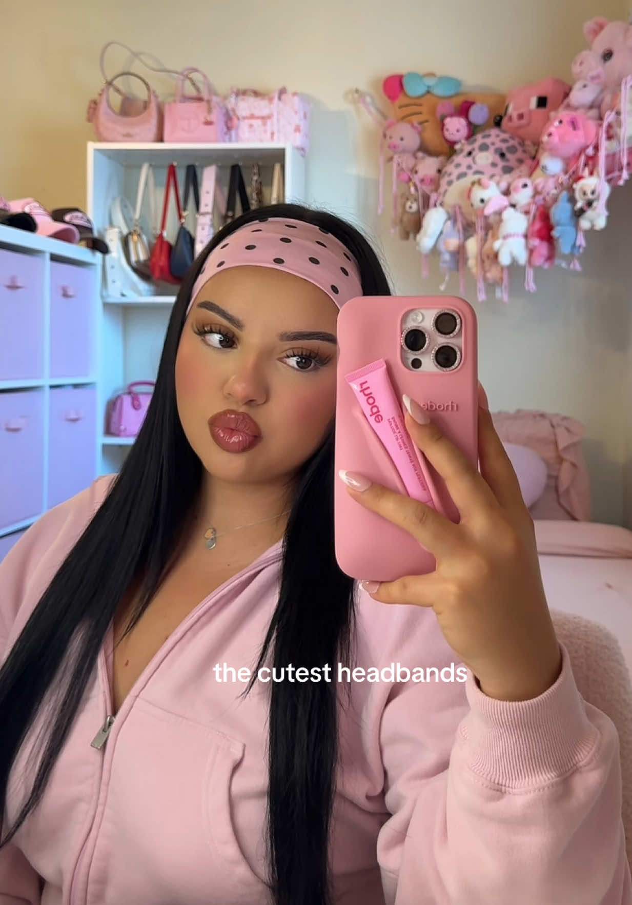 Obsessed with polka dots 🎀 #headband #headbands #hair #hairtok #girlythings 