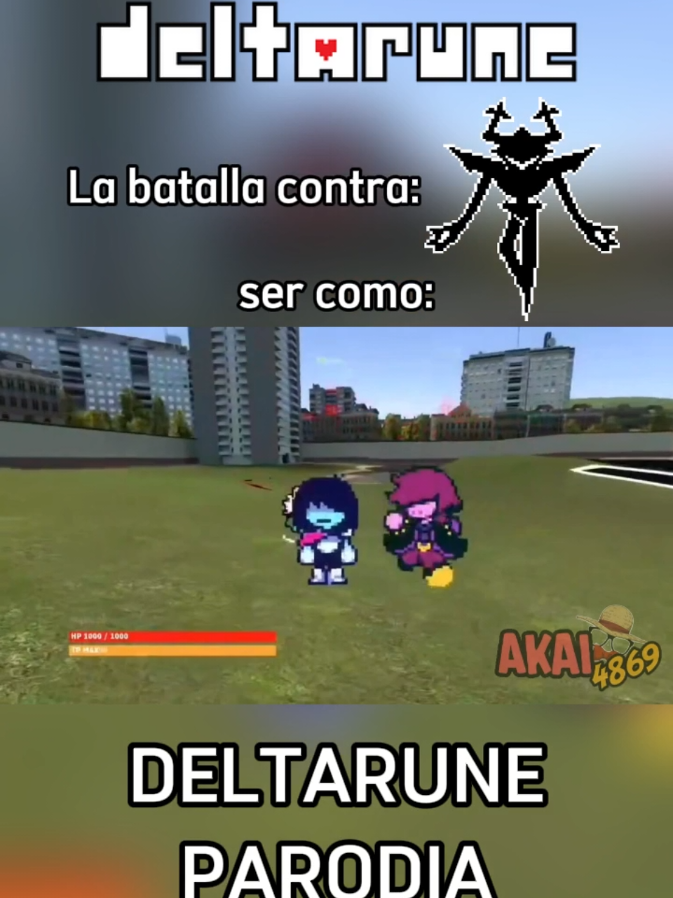 POSE FREGONA 🗣️🗣️🔥🔥 #deltarune #tobyfox #parodia #humor #videojuegos 