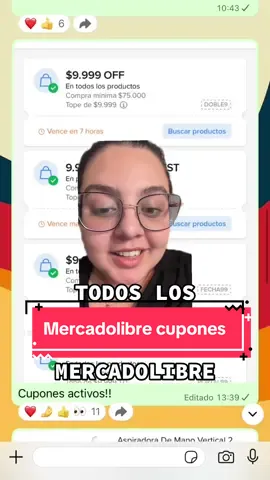 Cupones de descuento #mercadolibre #ahorro #descuento #promociones 