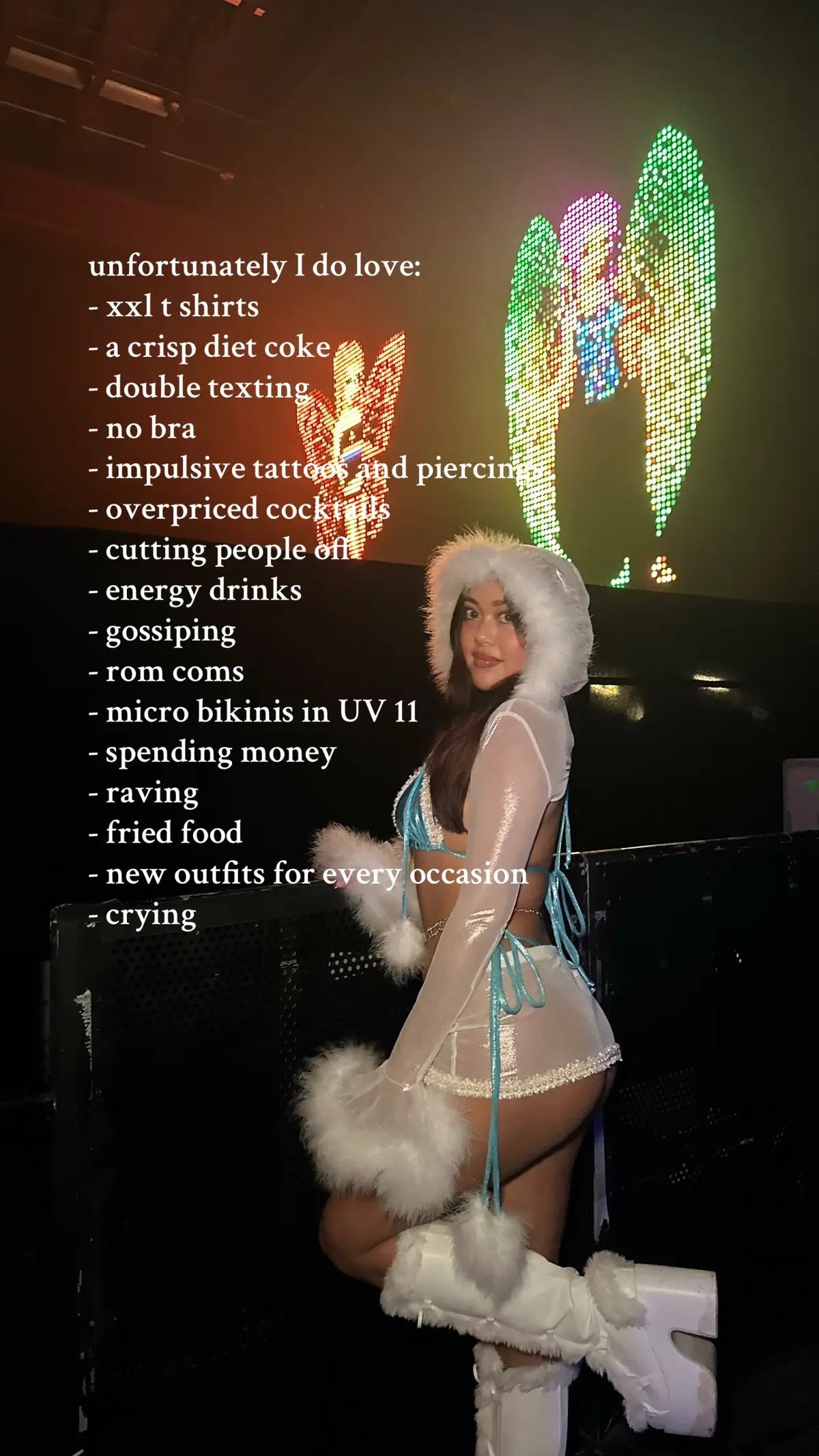 #fyp #unfortunatelyidolove #trending #ravegirl #softgirl 