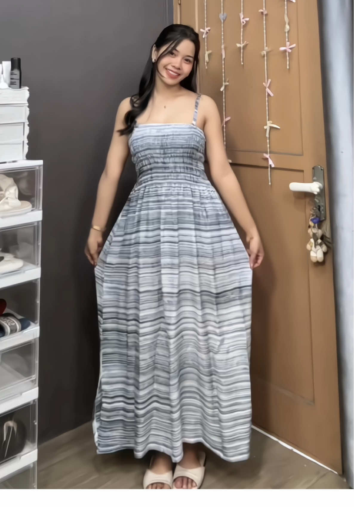 dress nya bisa buat ke pantai bisa dibawa tidur jugaa tauu #dress #dressbali #OOTD 