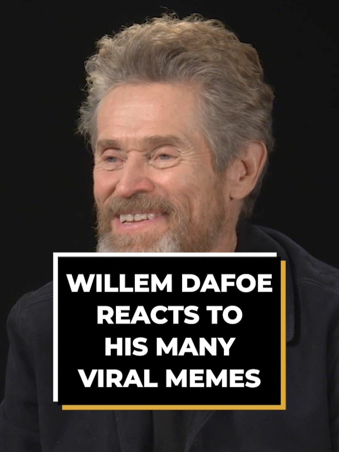 Willem DaFoe Reacts To His Many Viral Memes @ashcrossan #TIFF #tiff2025 #themaninmybasement #willemdafoe #willemdafoememe #meme #memes #willemdafoelookingup #vincentvangogh