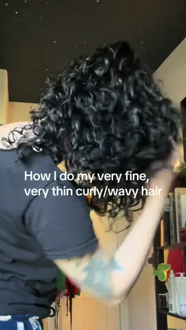 My routine for my very thin and fine 2C hair.  -My diffuser is “Italia Diffon Hair Diffuser” - hairspray is innersense “I create finish” although any will work  I don’t have anyone in my family with curly hair so it’s a work in progress but this works for me #curlyhair #2c #finehair #thinhair 