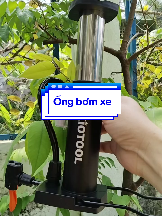 Bơm xe gọn bỏ theo cốp vẫn được #ongbom #bomxedap #bomxemay #ngoangiadung7 @Ngoangiadung @Ngoangiadung 