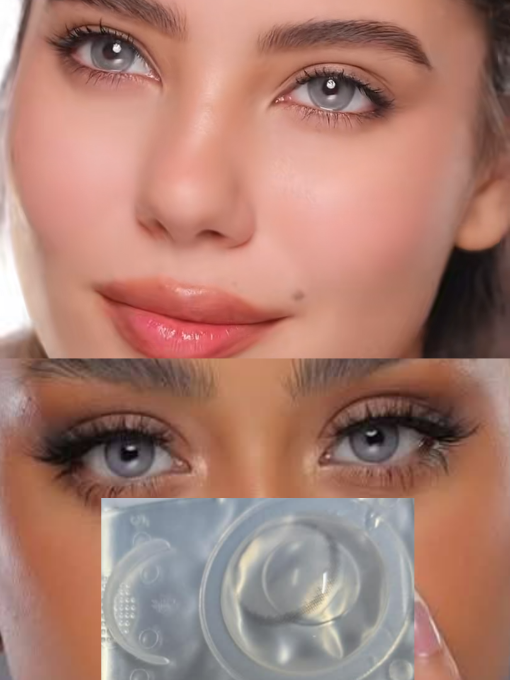 لون بولد جراي من عدسات ديسيو  💫 Color: Bold Gray 🤍 Desio contact lenses 👁 for order dm or 💬 whatsapp  01146807349 #عدسات #contact #contactlenses #lenses #desio 