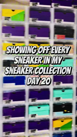 Showing off every sneaker In my sneaker collection day 20 🫣 Today we got…. 🤯 Like for day 21 ❤️ #sbsway #fyp #fypシ #sneakerhead 