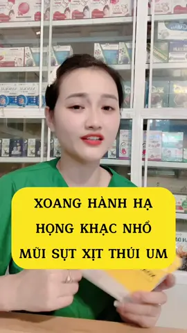 Sáng ra mũi thì ngạt, họng thì đầy đờm, khạc da thúi um thì mọi người dùng sớm đi ạ#xoang #viemxoang #somui#hathoi 