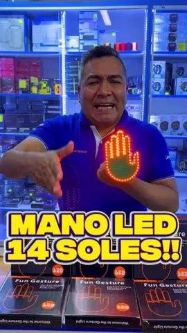 Mano LED en TENDENCIA a tan solo 14 SOLES!!! 😱🔥 #manoled #tendencia #novedades #importadora #fyp 