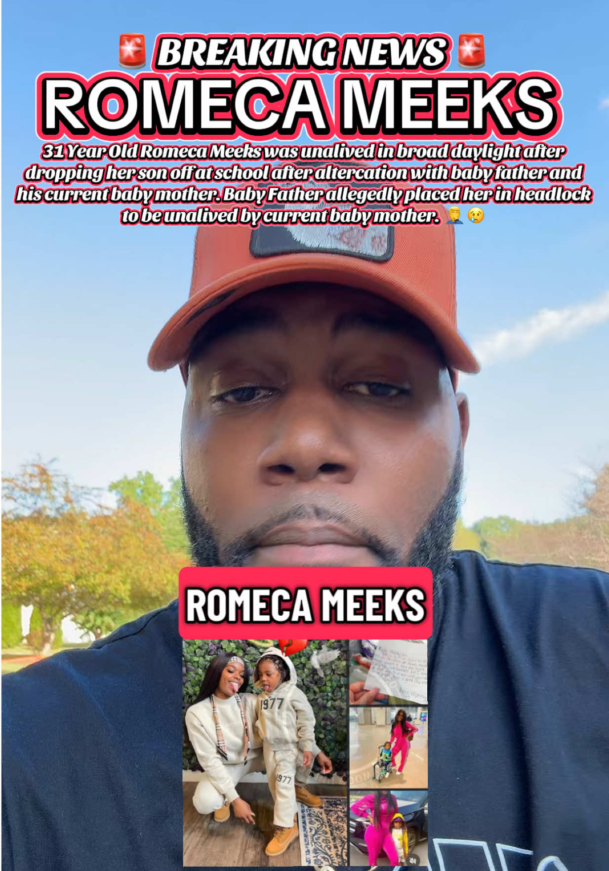 ROMECA MEEKS REST IN PEACE 🕊️ #chicago #illinois #truecrime #romecameeks #fyp 