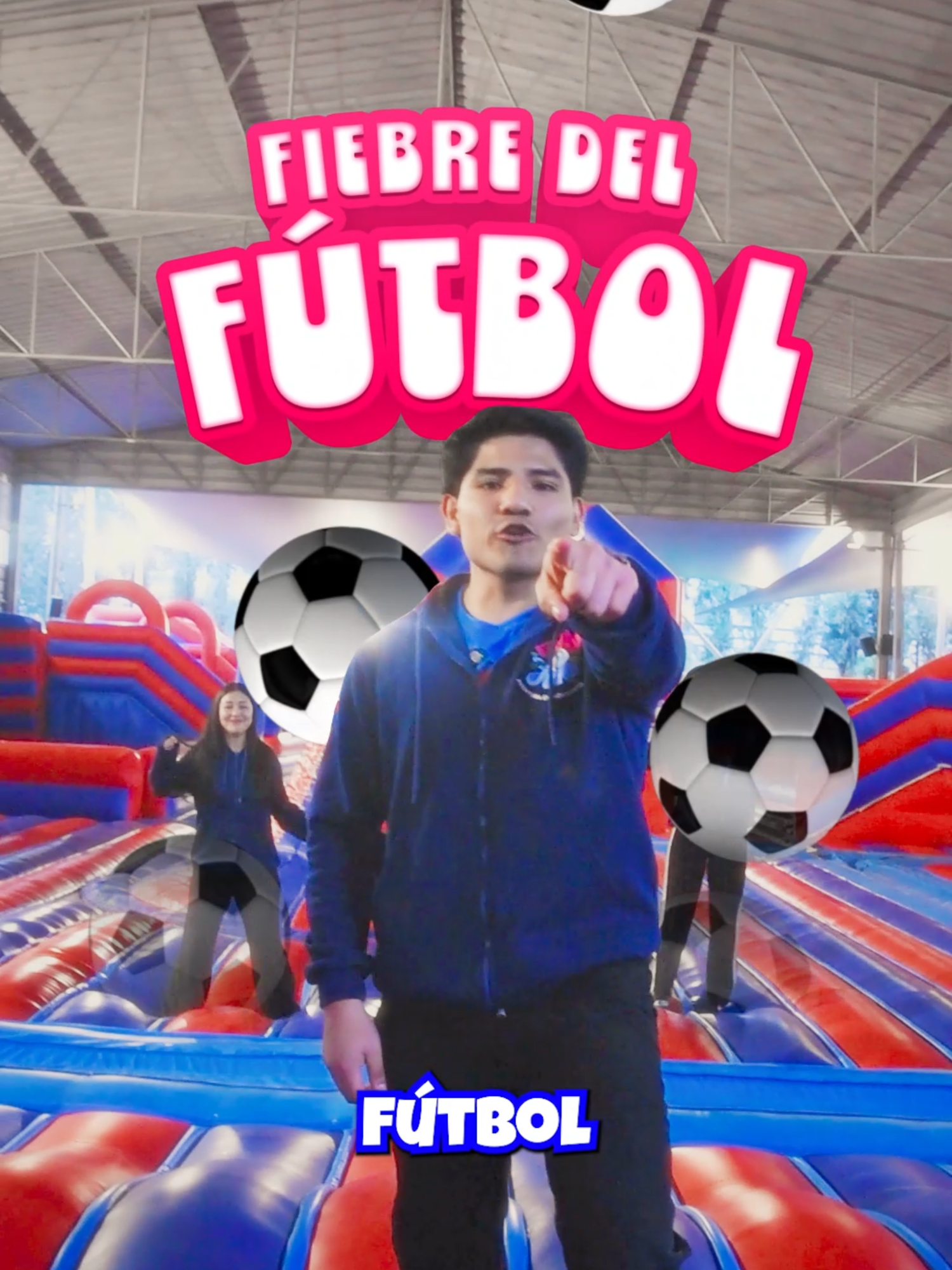 En Fun Jungle el fútbol no tiene reglas… ¡tiene pelotas gigantes! ⚽🎉  Aquí la cancha es el Inflata Park, las risas están aseguradas y cada jugada es una locura total 🙌 Corre, rueda y reta a tus amigos en el partido más divertido 🤩 👉 Ven con tu mancha, arma tu equipo y vive la experiencia única de jugar fútbol en modo gigante #FunJungle #Diversión #juegosinflables #fútbol #Juegos #amigos #retos #fyp