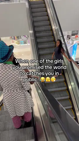 When one of the girls you promised the world to catches you in public #fyp #foryou #cheating 